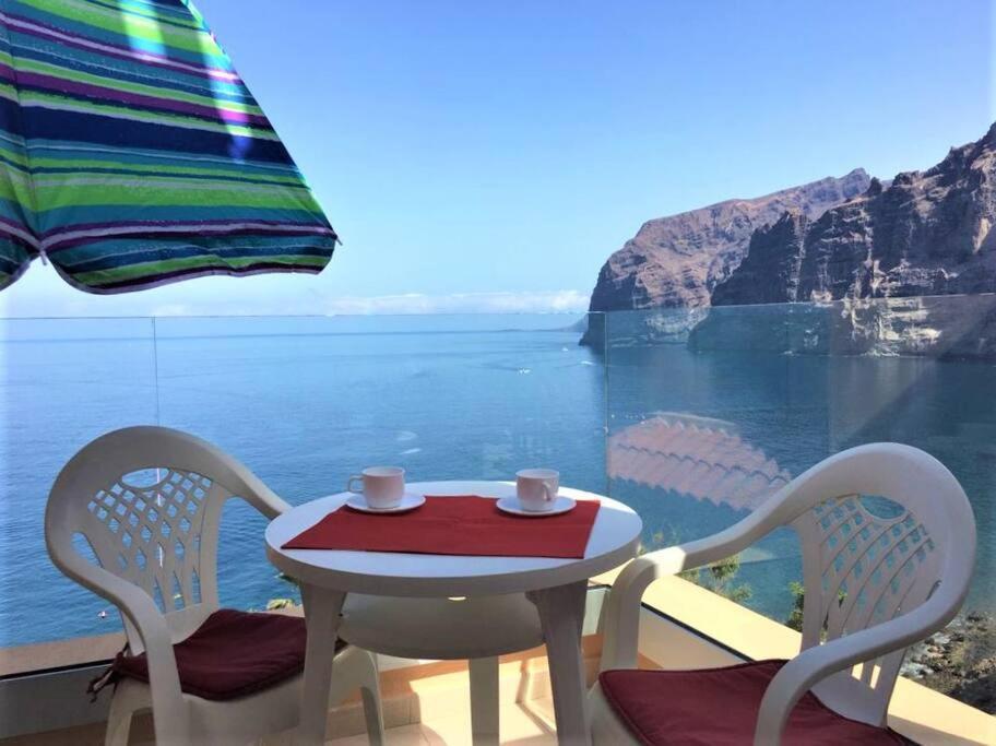 Apartamento Incleibles Vistas Al Oceano Y Piscina. Acantilado de los Gigantes Екстериор снимка