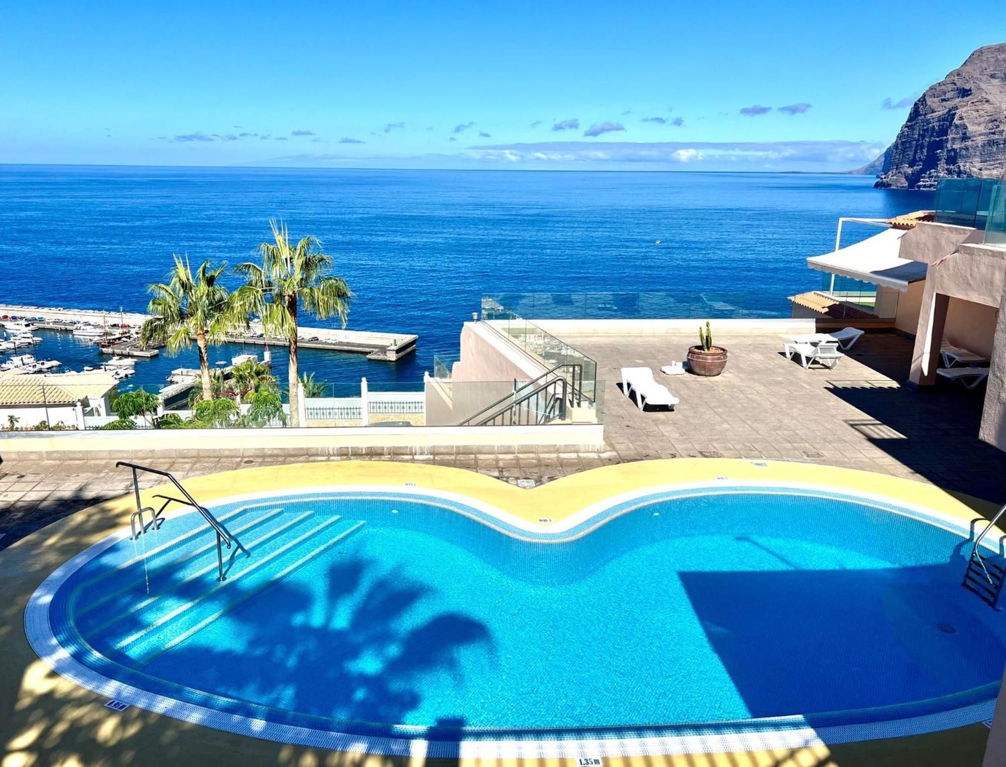 Apartamento Incleibles Vistas Al Oceano Y Piscina. Acantilado de los Gigantes Екстериор снимка